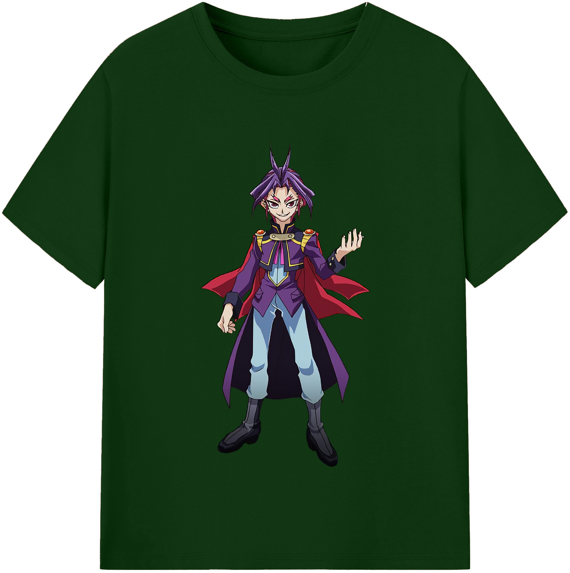 （画像用） 遊☆戯☆王 Yu-Gi-Oh! 綿100％半袖Tシャツ（フロントプリント）